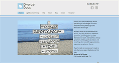 Desktop Screenshot of divorcedocs.net